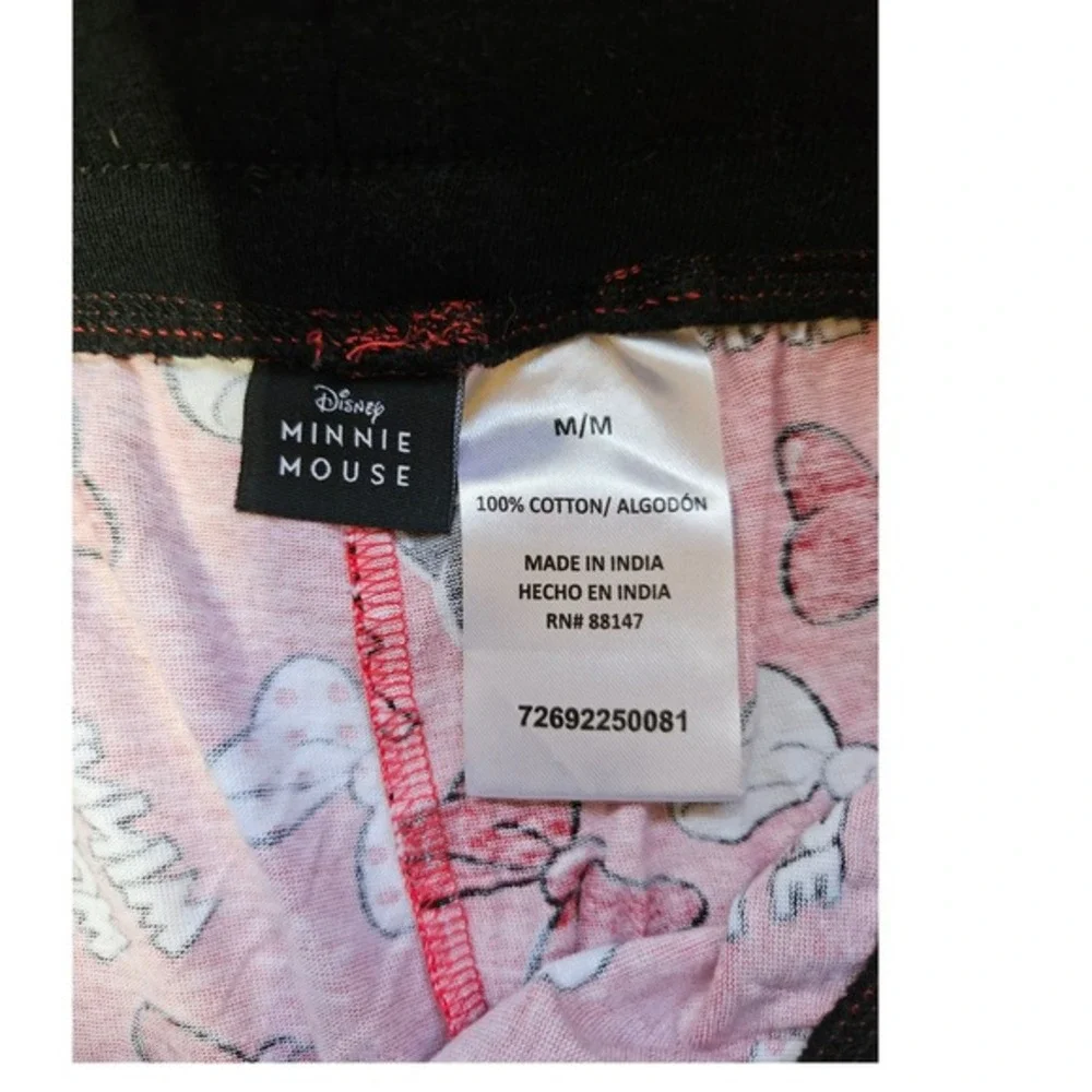 Disney Minnie Mouse Lounge Pajama Pants Medium Cartoon Character Sleepwear‎ - Picture 3 of 3